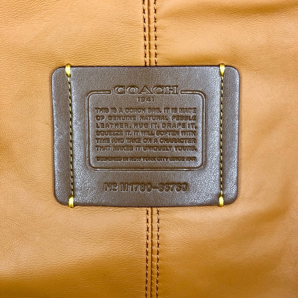 Coach 1941 Bandit Hobo 39 Washed Red - Picture 9 of 12